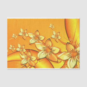 Seda papel higiénico de flores de hawaiana