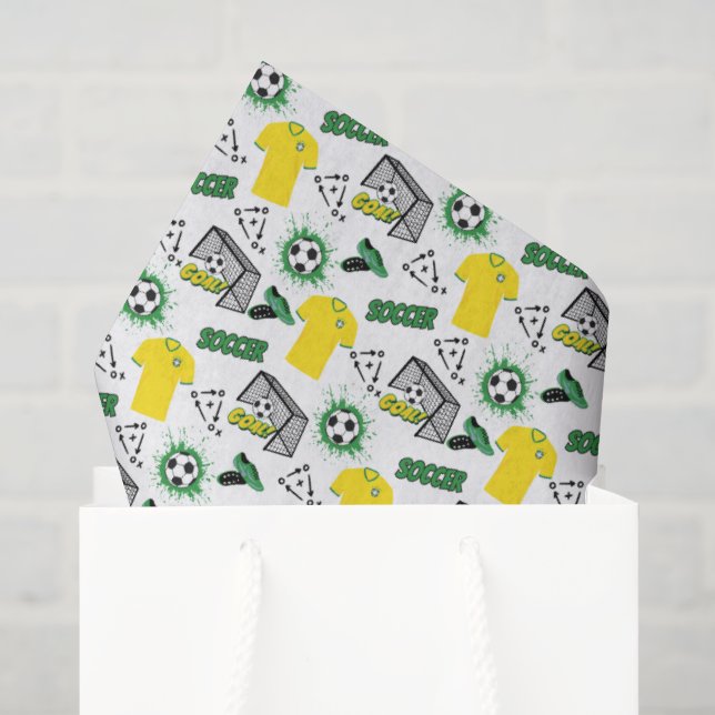 Seda Papel Higiénico de Fútbol (Bolsa de regalo)
