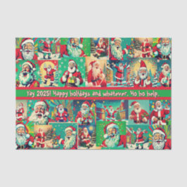 Seda Papel higiénico de la AYUDA HO HO HO