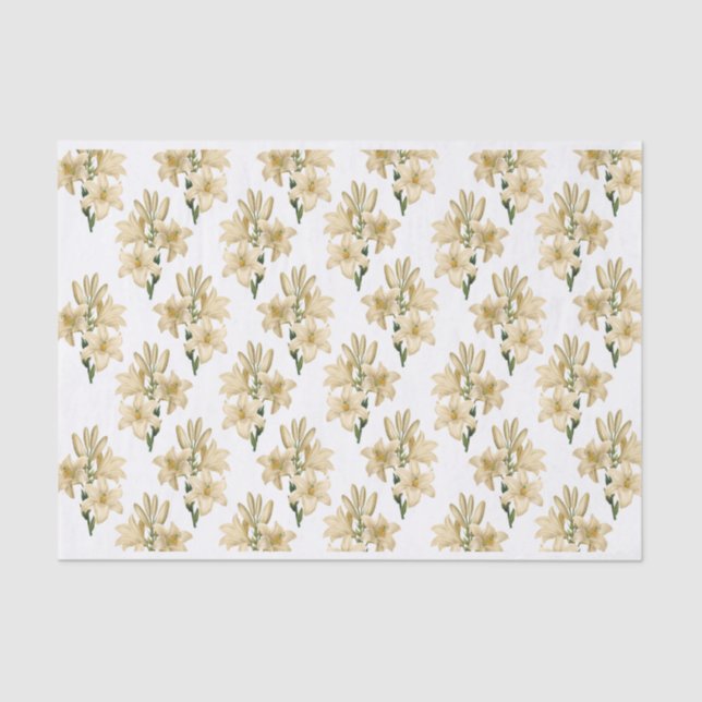 Seda Papel higiénico de las flores de cosecha 1 (Anverso)