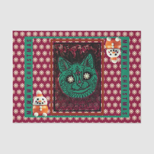 Seda Papel higiénico de los NAVIDADES MEWWWY (Anverso)