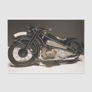 Seda papel higiénico de motocicleta vintage