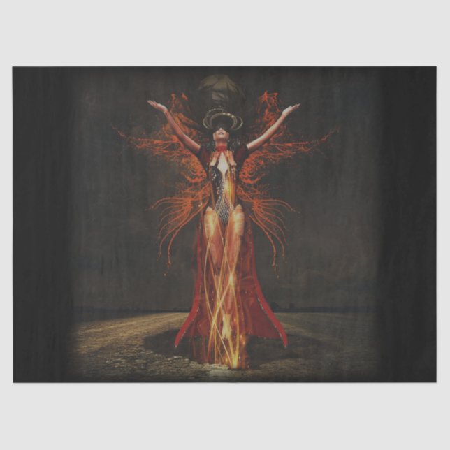 Seda papel higiénico de mujer bruja (Anverso)