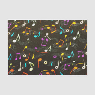 Seda papel higiénico de notas musicales
