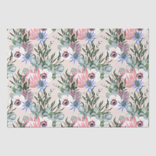 Seda Papel higiénico de patrón floral