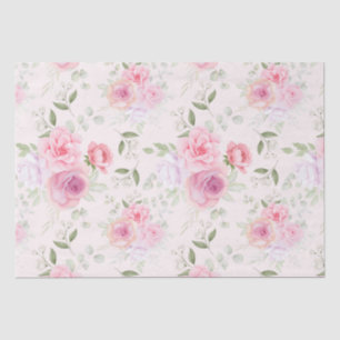 Seda Papel higiénico de patrón floral