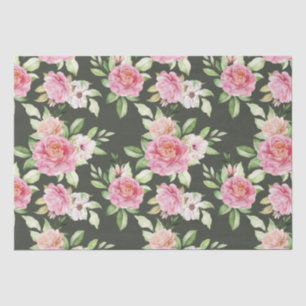 Seda Papel higiénico de patrón floral