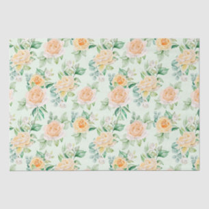 Seda Papel higiénico de patrón floral