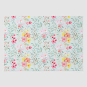 Seda Papel higiénico de patrón floral