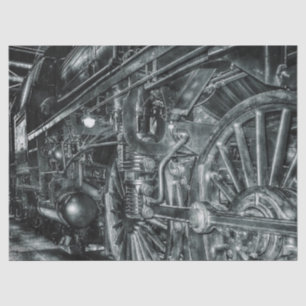 Seda papel higiénico del tren de vapor