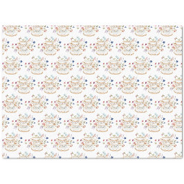 Seda Papel Higiénico en Forma de Taza de Té