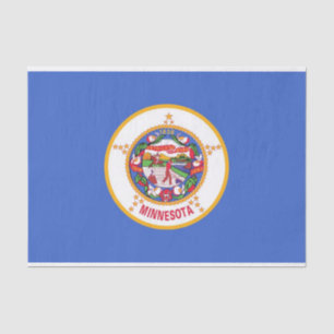 Seda Papel higiénico patriótico con bandera de Minnesot
