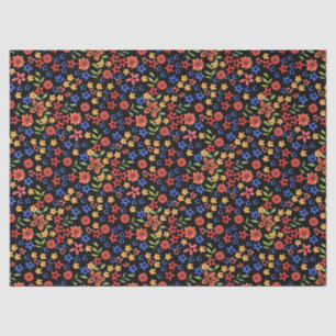 Seda Papel higiénico Personalizado floral retro de moda