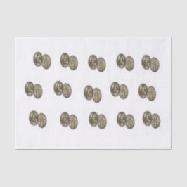 Seda Papel milagroso de papel de tejido de Medalla