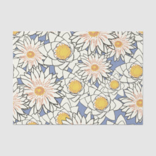 Seda Papel para el patrón de flor de Lotus