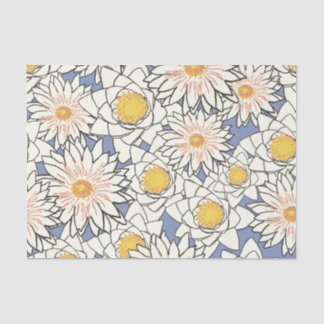 Seda Papel para el patrón de flor de Lotus