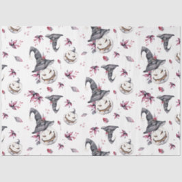 Seda Papel para envolver de la calabaza de brujas de Ha