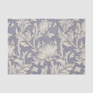 Seda Papel pintado de amapola de cuerno de William Morr