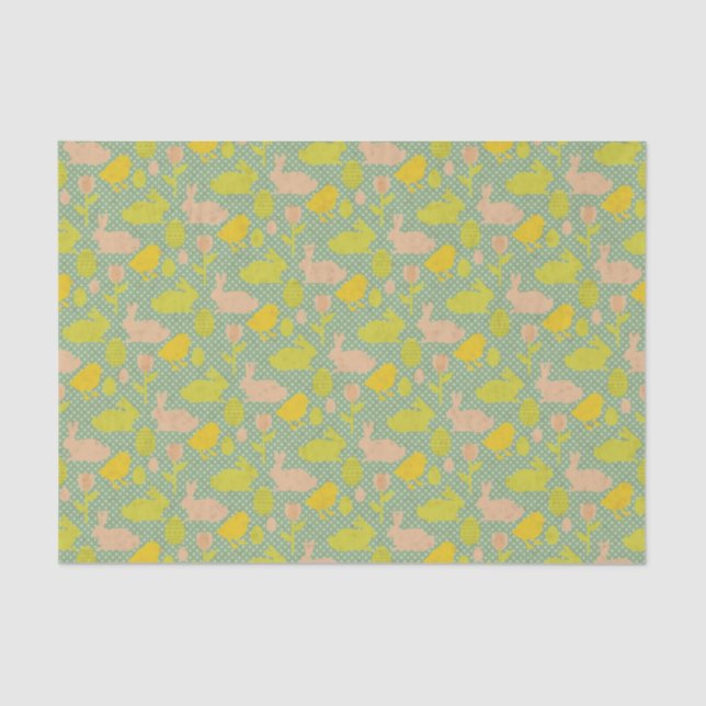 Seda Papel pintado de Pascua (Anverso)