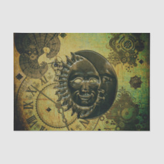 Seda Papel pintado de Steampunk del vintage