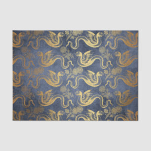 Seda Papel pintado del dragón de la fantasía de la