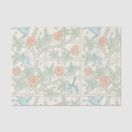 Seda Papel pintado victoriano en enrejado de William Mo