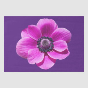 Seda Papel tapiz de flores de Anemone