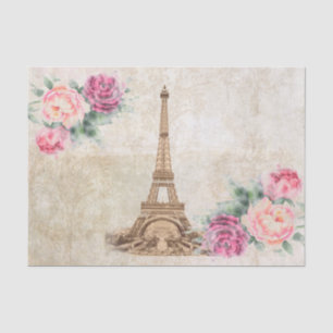 Seda Papel tapiz rosado de color Eiffel