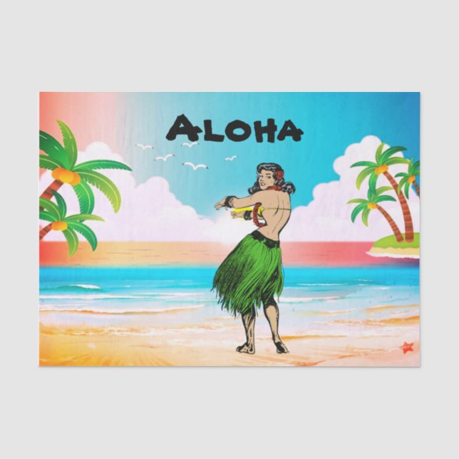 Seda Papel tapón de Aloha (Anverso)