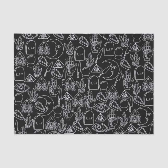 Seda Papel tapón de Halloween (Anverso)