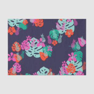 Seda Papel tapón de piña azul