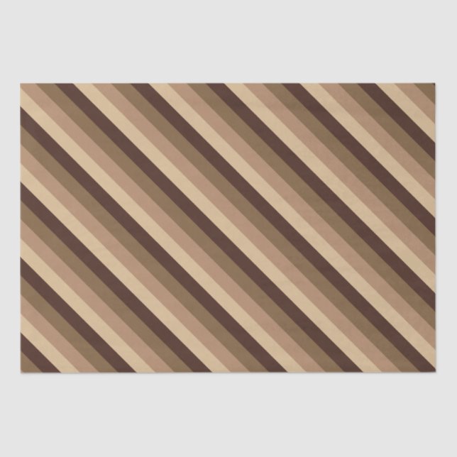 Seda Papel Tejido De Chocolate Lechero (Anverso)