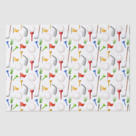 Seda Papel Tejido de Golf