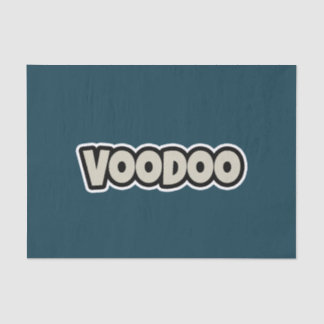 Seda Papel Tejido de Token de Voodoo