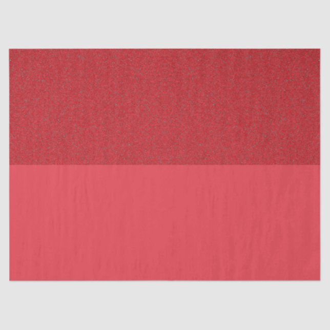 Seda Papel Tejido Rojo De Tomate Más Suave (Personaliza (Anverso)