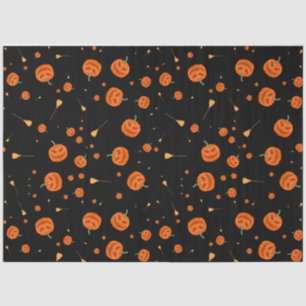Seda Papel teñido espeluznante gótico de Halloween