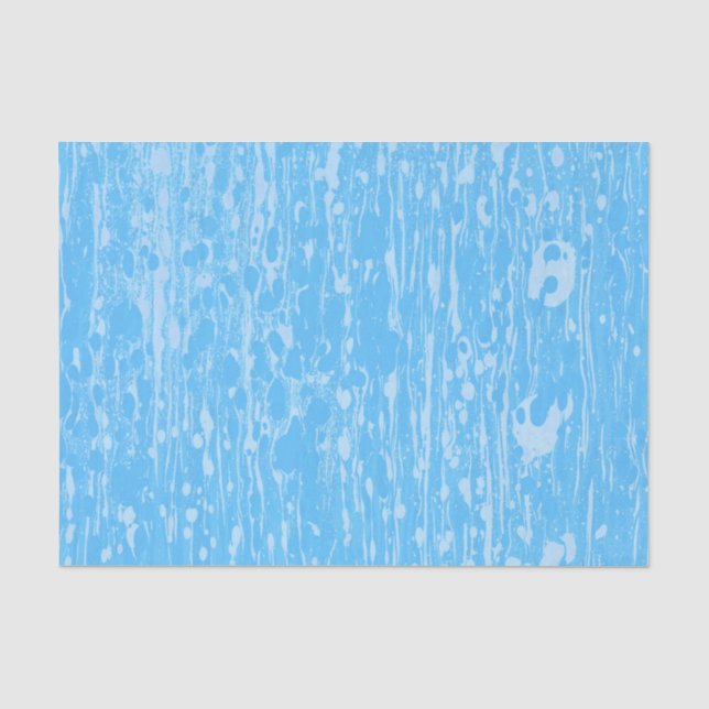 Seda Papel textil de impresión azul (Anverso)