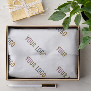 Seda Papel tisú de 43x58 cm con logotipo de empresa imp