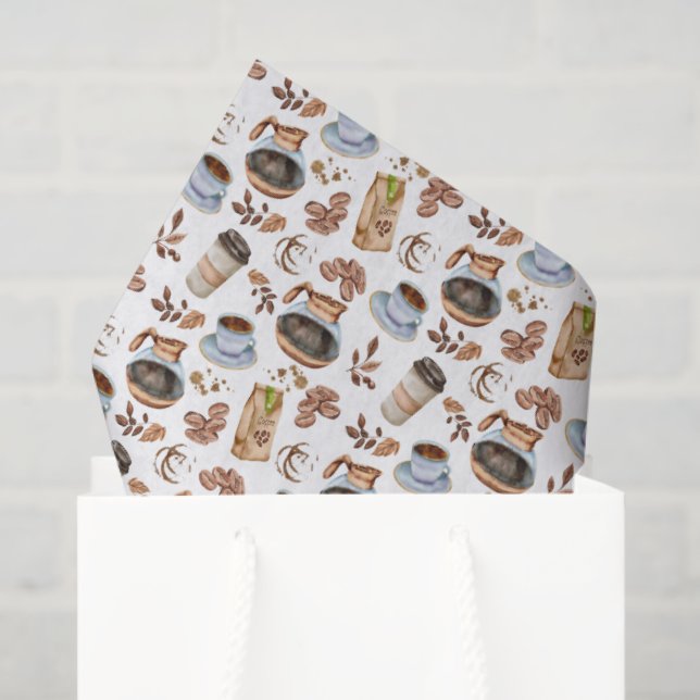 Seda Papel tisú de café (Bolsa de regalo)