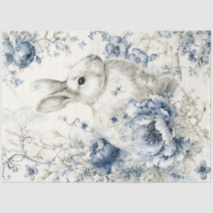 Seda Papel tisú de conejo de porcelana