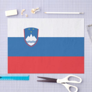 Seda Papel tisú de Eslovenia, papel tisú de la bandera