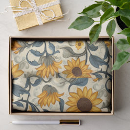 Seda Papel tisú de girasol Art Nouveau – 4.5kg, 43x58cm