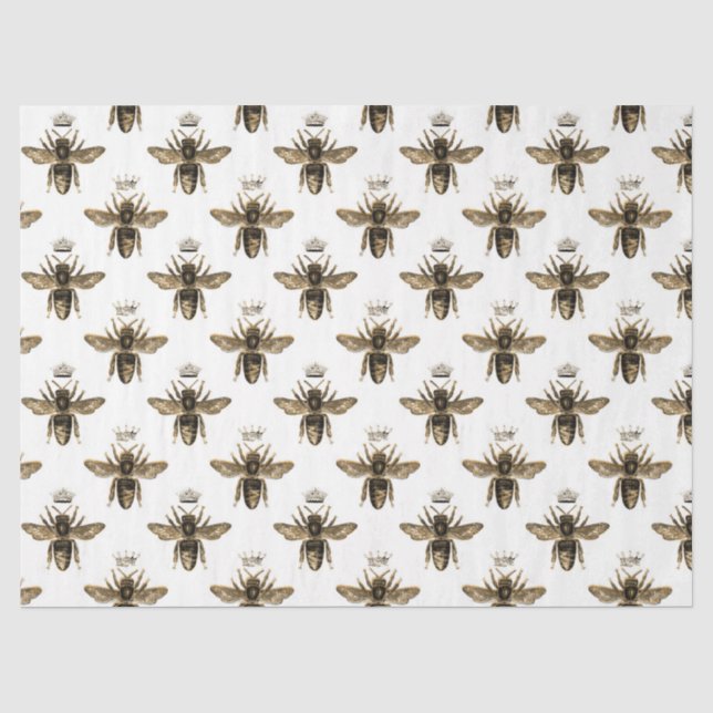Seda Papel tisú de la serie Bee Garden Diseño 13 (Anverso)