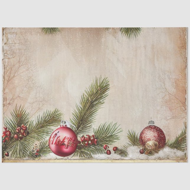 Seda Papel tisú de la serie Ole Christmas Design #11 (Anverso)