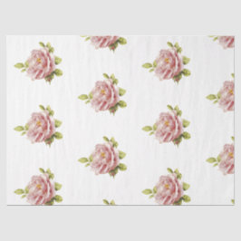 Seda Papel tisú de la serie Rosa Romántica Diseño 14