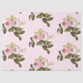 Seda Papel tisú de la serie Rosa Romántica Diseño 15