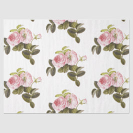 Seda Papel tisú de la serie Rosa Romántica Diseño 15