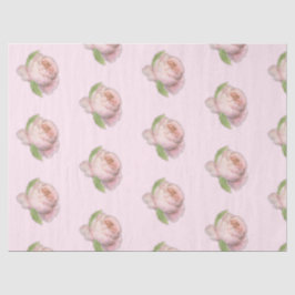 Seda Papel tisú de la serie Rosa Romántica Diseño 18
