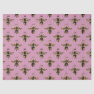 Seda Papel tisú de la serie Tea Garden Bee Diseño 4
