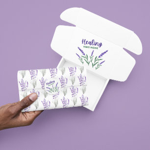 Seda Papel tisú de lavanda 